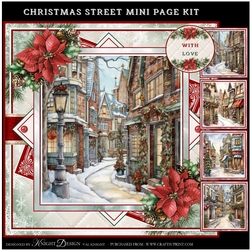 Christmas Street Mini Page Kit 