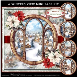 A Winters View Mini Page Kit