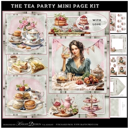 The Tea Party Mini Page Kit