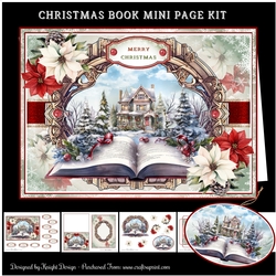 Christmas Book Mini Page Kit