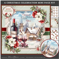 A Christmas Celebration Mini Page Kit