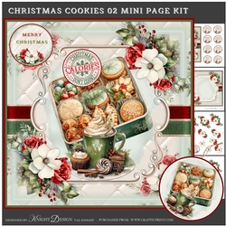 Christmas Cookies 02 Mini Page Kit