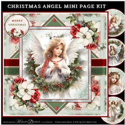 Christmas Angels Mini Page Kit