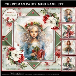 Christmas Fairy Mini Page Kit