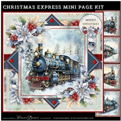 Christmas Express Mini Page Kit