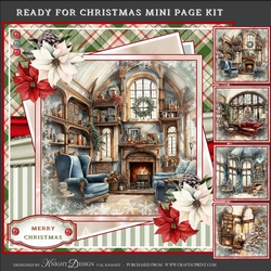Ready For Christmas Mini Page Kit