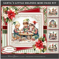 Santas Little Helpers Mini Page Kit