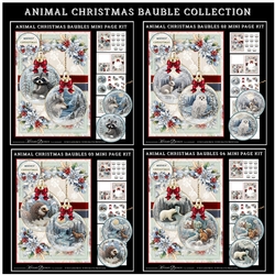 Animal Christmas Bauble Collection