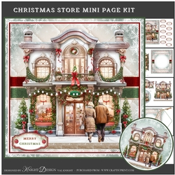 Christmas Store Mini Page Kit