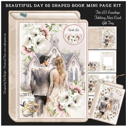 Beautiful Day 02 Shaped Book Mini Page Kit