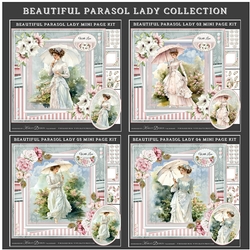 Beautiful Parasol Lady Collection