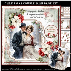 Christmas Couple Mini Page Kit