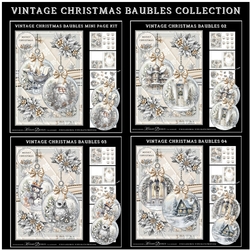 Vintage Christmas Baubles Collection