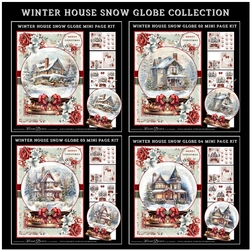 Winter House Snow Globe Collection