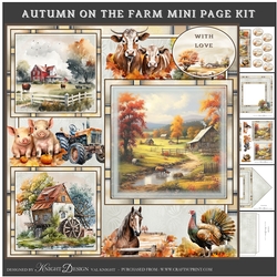 Autumn On The Farm Mini Page Kit