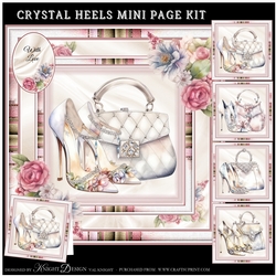 Crystal Heels Mini Page Kit 