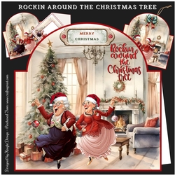 Rockin Around The Christmas Tree Mini Page Kit
