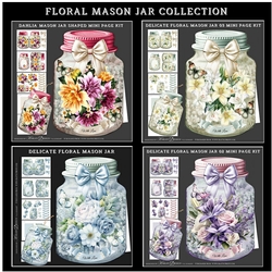 Floral Mason Jar Collection