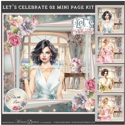 Lets Celebrate 02 Mini Page Kit