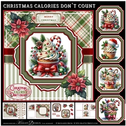 Christmas Calories Dont Count Mini Page Kit