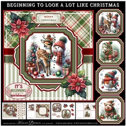 Its BeginingTo Look A Lot Like Christmas Mini Page Kit
