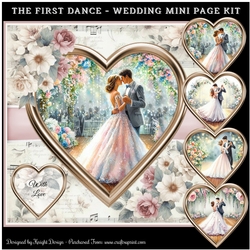 The First Dance - Wedding Mini Page Kit