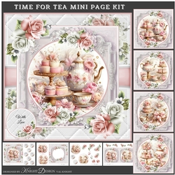 Time For Tea Mini Page Kit 