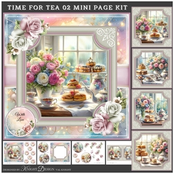 Time For Tea 02 Mini Page Kit 
