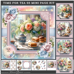 Time For Tea 03 Mini Page Kit