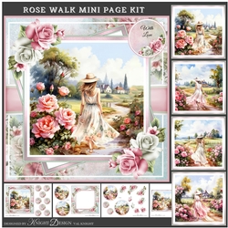 Rose Walk Mini Page Kit 