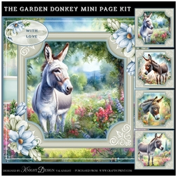 The Garden Donkey Mini Page Kit