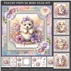 Teacup Pups 02 Mini Page Kit