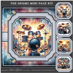 The Drums Mini Page Kit