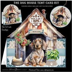 The Dog House Tent Card Kit