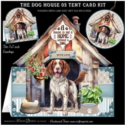 The Dog House 03 Tent Card Kit