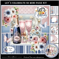 Lets Celebrate 02 Mini Page Kit