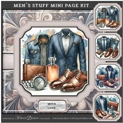 Mens Stuff Mini Page Kit