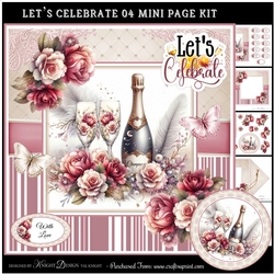 Lets Celebrate 04 Mini Page Kit
