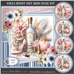 Girls Night Out Mini Page Kit