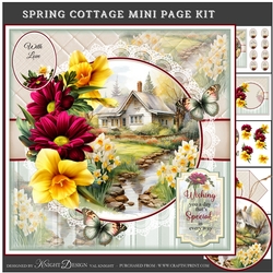Spring Cottage Mini Page Kit
