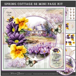 Spring Cottage 02 Mini Page Kit