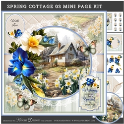Spring Cottage 03 Mini Page Kit