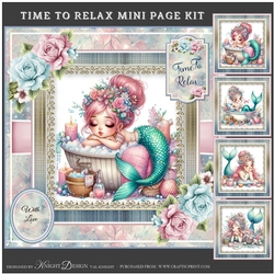 Time To Relax Mini Page Kit