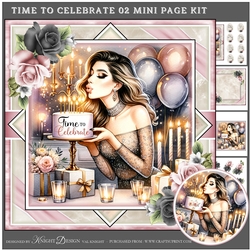 Time To Celebrate 02 Mini Page Kit