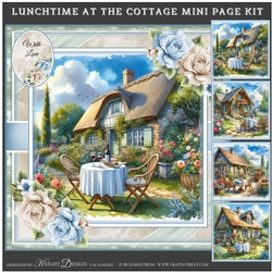 Lunchtime At The Cottage Mini Page Kit