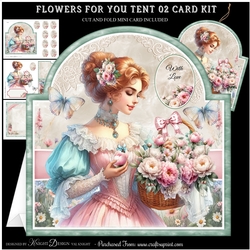 Flowers For You 02 Tent Card Kit