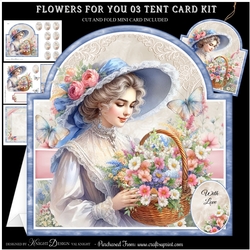 Flowers For You 03 Tent Card Kit