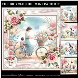 The Bicycle Ride Mini Page Kit