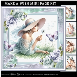 Make A Wish Mini Page Kit