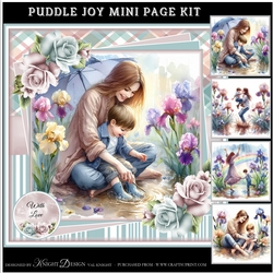 Puddle Joy Mini Page Kit